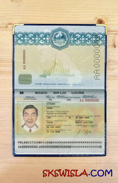 Laos zdjęcie do paszportu pliki PSD, skan i fotografowany obraz